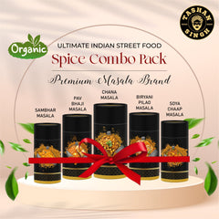 Ultimate Indian Street Food Spice Combo(Pack of 5)